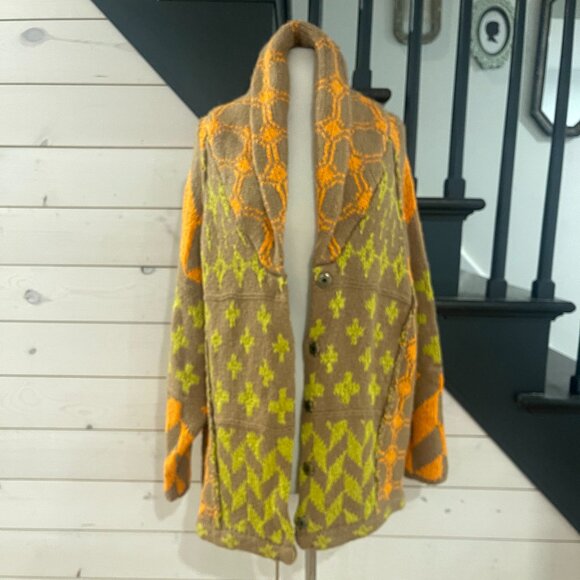 075 Free People Bright Optimistic Cardi NWOT Sizes Small & Medium - Picture 8 of 9